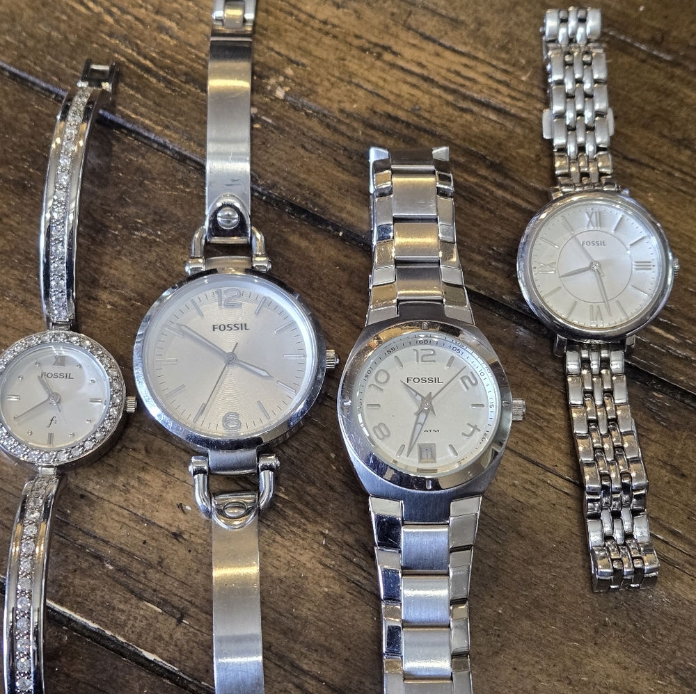 Fossil Silver Watch Collection - Picture 2 of 7